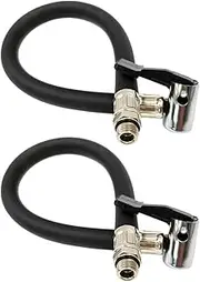 MYGLOAR 2 Pack Tyre Inflator Hoses, Tyre Inflator Valve Extensions for Cars, Trucks, Motorcycles, Bicycles, Tyre Inflator Hoses, Air Pumps (365mm)