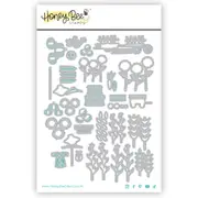 Honey Bee Farmhouse Fields Pumpkin Patch Add-On Honey Cuts Die