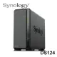 【MR3C】含稅 Synology 群暉 DiskStation DS124 1Bay 網路儲存伺服器 NAS