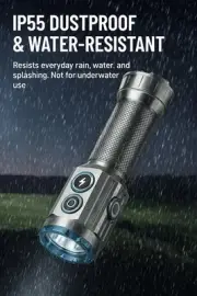 EDC Multifunctional Ambience Light Super Bright Flashlight