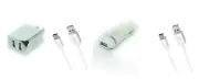 Wall Home AC+Car Charger+5ft USB Cord for Amazon Fire HD 8 tablet (2022 release)