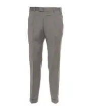 Belt loop casual pants IT54,IT48 Gray