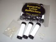 Golf_RangePal ORG_Laser Reflectors (Set of 9ea fits 3/4" flagsticks)
