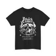 Black Clover Anime T-Shirt, Asta, Yuno, Magic Knights Squad, Japanese Manga Tee,