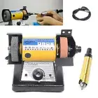 220V 280W Jewelry Rock Polishing Buffer Machine Bench Lathe & Sander Polisher