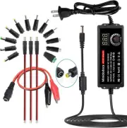 72W Power Supply Adjustable DC 3V ~ 36V Variable Universal Switching Black