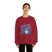 Holiday Cozy Sweatshirt Winter Fashion, Christmas Jumper, Warm Pullover Top