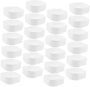 [NOLITOY] 50pcs Disposable Chef Hats for Kitchen Catering and Restaurants White Paper Cooking Caps with Breathable Design for Effortless Convenience and Professional Appearance
