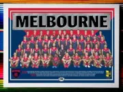 Framed 2020 MELBOURNE DEMONS AFL Poster - 62cm x 44.5cm x 3cm