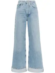 [AGOLDE] Dame high-rise wide-leg jeans 27 Blue