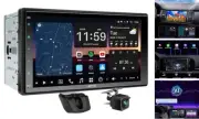 X10 Double DIN 7″ QLED Touchscreen Car Stereo, CarPlay & Android Auto, Support