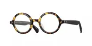 Eyevan Albion-E YT/MPBK Men's Glasses Tortoiseshell Size 44 - Private Health Rebate - Blue Light Block Available
