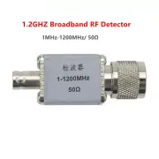 1MHz-1200MHz RF Detector Field Strength Meter 1.2GHz RF Power Meter 50Ohm