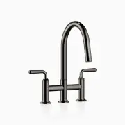 Dornbracht VAIA Three-hole bridge mixer Pull-down with spray 19870809-19 Dark C