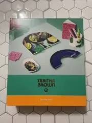Tabitha Brown Nesting Trays -3-Piece Stoneware Set Blacky Hello There Lemon