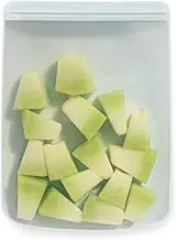 W&P Porter Reusable Silicone Storage Bag, Mint, 1.4 Liter Capacity