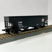 HO Scale Atlas 1858 LNE 2 Bay Offset Side Hopper Car #14901