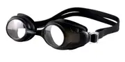 HSV-1302 H20 Large Swimming Goggles Multifunctional Protective/Safety Over Glasses Anti-Fog Dustproof Lenses - Smoke Black