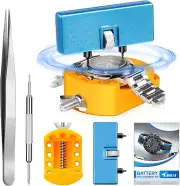 Kit de herramientas para reemplazar la batería del reloj, extractor de tapa tras