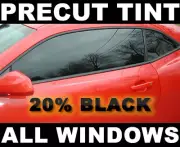 Nano Carbon Window Film 20% VLT Tint Shade PreCut for Toyota Landcruiser 91-97 (for: Toyota)
