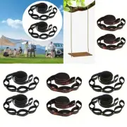 2x Hammock Belt Rope 2M Swing Straps for Travel Camping Hammock Garden