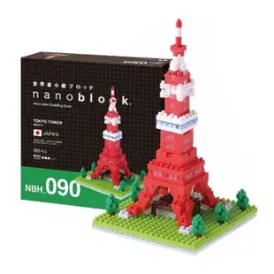 【nanoblock 河田積木】景點系列-東京鐵塔(NBH-090)