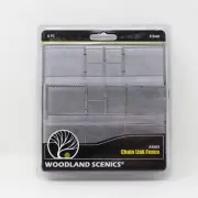 Woodland Scenics A3003 Chain Link Fence O Scale Model Train Layout Scenery