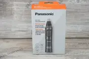 Panasonic Cordless Nose Ear Men's Hair Trimmer W/ Vortex Cleaning System, Black