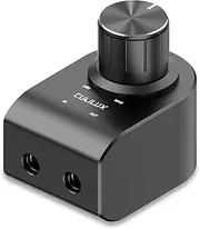 Cubilux 3.5mm Volume Controller, Headphones Volume Attenuator with Full Aluminum Alloy Case for Interference Isolation, 1/8-Inch Volume Inline Volume Control