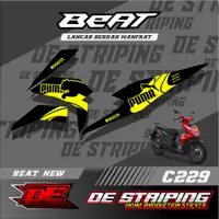 在飛比找蝦皮購物優惠-Puma Striping 摩托車貼紙 Beat 新款摩托車