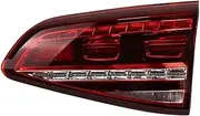 Car Rear Red Lens Car LED Rear Tail Light,Compatible With VW Golf 7 MK7 GTI 2013-2017(Inside Right)