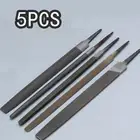 Steel File Set Woodworking 5pcs 6inch Round Square Steel Files Set Steel Rasp