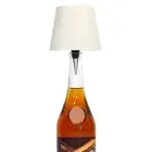 Wireless Bottle Lamp Rechargeable RGB Light Modes & 3 Color Table Lamp (White)
