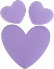 3pcs Box Charging Cable Accessories Flatback Resin Charms Data Cable Case Decor Resin Flat Back Charms Data Cable Case Charm Lovely Cable Protector Heart Patch Lavender Plastic