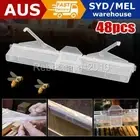 48X Bee Hives Beetle Trap Mite Blaster Beehive Traps Beekeeping Reusable Tool