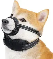 Portable Pet Muzzle - Barking Dog Muzzle, Adjustable Pet Muzzle | Stop Chewing Muzzle, Lightweight Dog Mask, Comfortable Dog Guard, Comfortable Dog Muzzle for Night Walks Hair Trimming