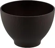 Showa NH Home 4979528 Soup Bowl, S, Dark Brown, Clean Coat, Microwave and Dishwasher Safe, 12.8 fl oz (380 ml), Made in Japan, Lightweight, Shatter-Resistant, Tableware, Outdoor
