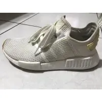 在飛比找蝦皮購物優惠-二手出清 adidas NMD全白鞋 23.5