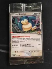 Hop's Snorlax EB Games Stamped Promo Pokémon Journey Together 2025 Sealed Promo