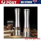 Adjustable Salt And Pepper Grinder Set Electric Salt And Pepper Mill 2PCS