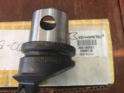 Kennametal Indexable Boring Head, 360186RO1, 3097CJ9.