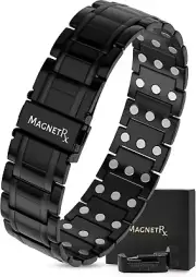 MagnetRX 3x Strength Titanium Magnetic Therapy Bracelet for Men