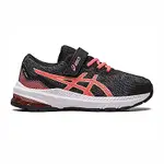 ASICS GT-1000 11 PS [1014A238-009] 中童 運動鞋 跑步 輕量 舒適 緩衝 黏帶扣 黑粉