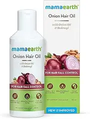 Mamaearth Onion Oil for Hair Growth & Hair Fall Control with Redensyl 150ml