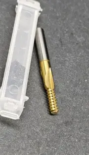 Xactform 1/4"-20 Solid Carbide Thread Mill 3/16x.160 N 20 UN Machinist 1.65" OAL