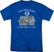 I'm Not Lazy I Just Don't Care Garfield T-Shirt