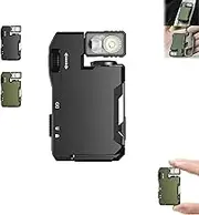 G5 EDC Flashlight Rechargeable, G5 Magnetic Mini Flashlight, 3 Modes 400 Lumens EDC Flashlights with RGB, 180° Rotatable Head, for Outdoor, Home, Car Repair, Emergency (Black 1PC)