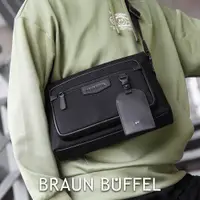 在飛比找PChome24h購物優惠-【BRAUN BUFFEL 德國小金牛】台灣總代理 吉普 橫