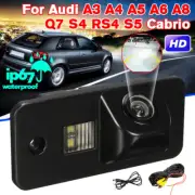 HD Waterproof Reversing Rear View License Plate Camera For Audi A3 A4 A5 RS4