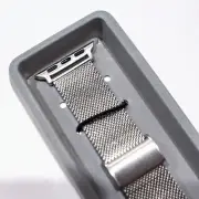 Metal Mesh Watchband 38/40 mm Silver Steel fits Apple Watch 2pc Watch Band Strap